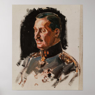 Gallen-Kallela - Marshal Mannerheim Portrait Poster