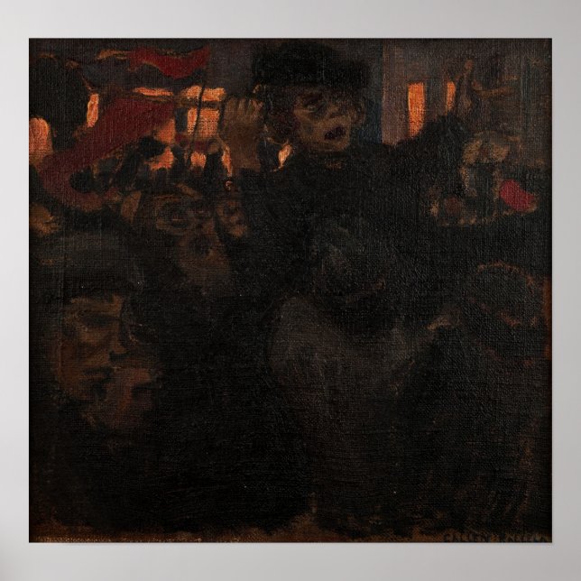 Gallen-Kallela - Punalippu Poster (Front)