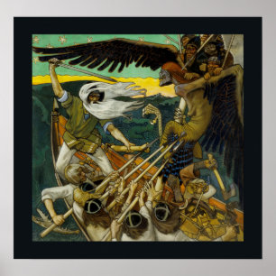 Gallen-Kallela’s “Defence” art poster