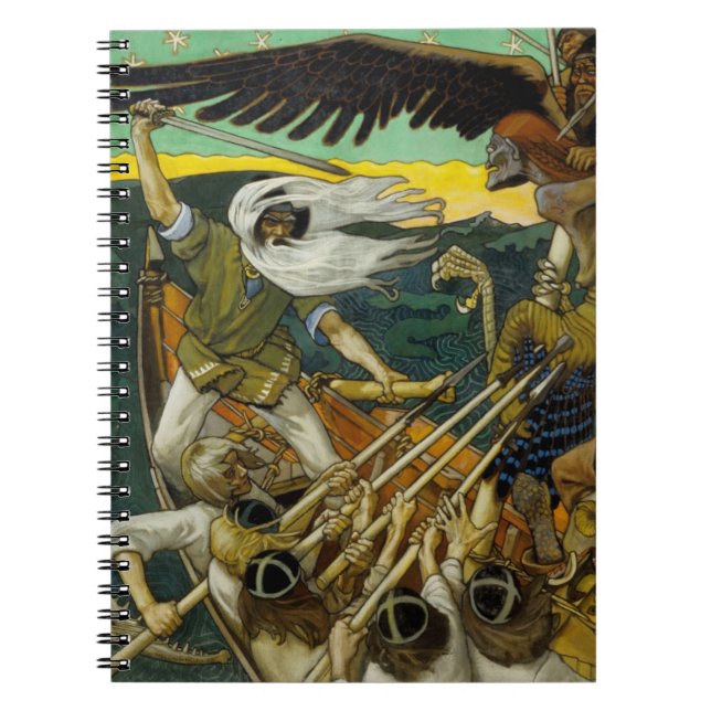 Gallen-Kallela’s “Defence” notebook (Front)