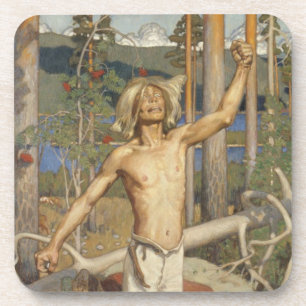 Gallen-Kallela’s Kullervo coasters