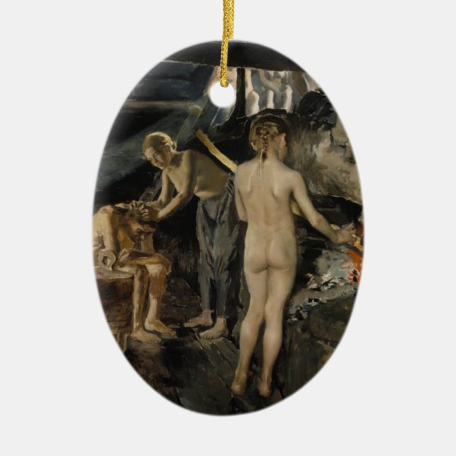 Gallen-Kallela’s Sauna ornament (Front)