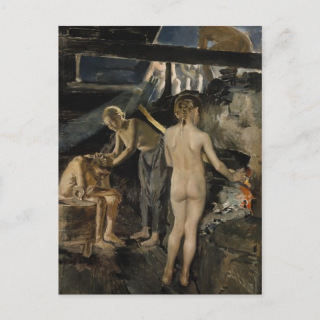 Gallen-Kallela’s Sauna postcard (Front)