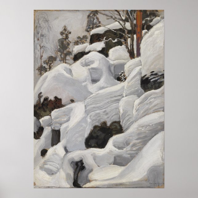 Gallen-Kallela - The Lair Of The Lynx Poster (Front)