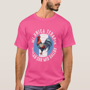 Gallero Guatemala Pelea Gallos Chapin Rooster Guat T-Shirt