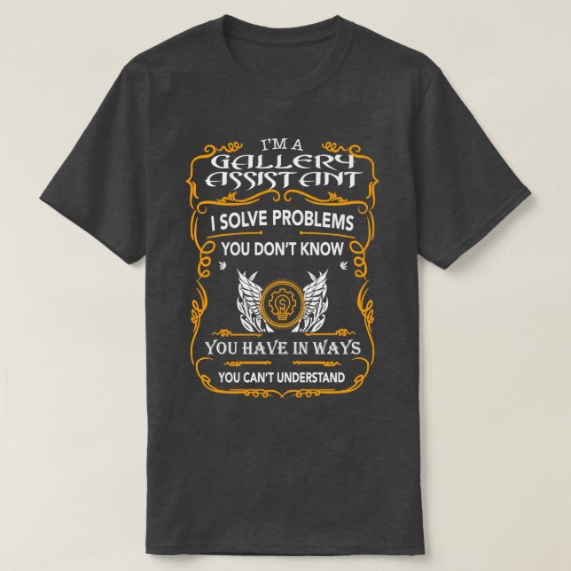 GALLERY ASSISTANT Classic TShirt (Design Front)