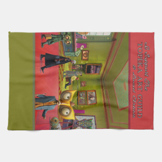 Gallery Collage for Topeka Art Guild Tea Towel