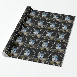 'Gallery Ghost' on Glossy Wrapping Paper