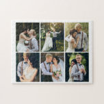 Gallery of 6 Personalised Photo Jigsaw Puzzle<br><div class="desc">Gallery of 6 Personalised Photo design. Use your favourite photos to make a beautiful keepsake for yourself or a special gift for a friend or family member.</div>