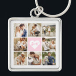 Gallery of 8 Personalised Photo Key Ring<br><div class="desc">Personalise this design with 8 of your favourite photos,  a monogram,  a favourite word or date for a unique and special one-of-a-kind design.</div>