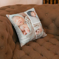 Gallery of Three Editable Colour Photo Throw Pillo