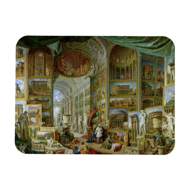Gallery of Views of Ancient Rome, 1758 Magnet (Horizontal)