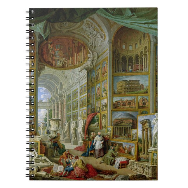 Gallery of Views of Ancient Rome, 1758 Notebook (Front)