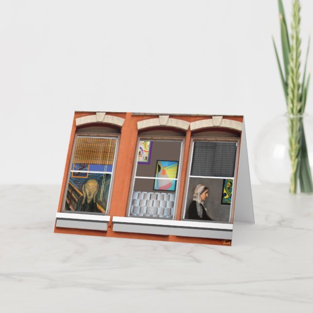 ''Gallery on the Top Floor'' Card (Front)