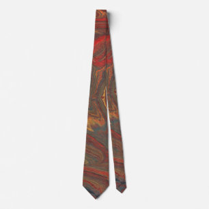 Gallery Warm Soothing Acrylic Abstract Tie