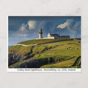 Galley Head Lighthouse, County Cork, Ireland Postcard
