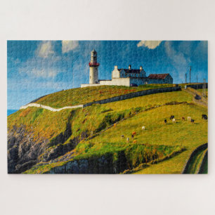 Galley Head Lighthouse Rosscarbery Cork Ireland. Jigsaw Puzzle
