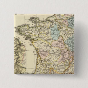 Gallia 15 Cm Square Badge