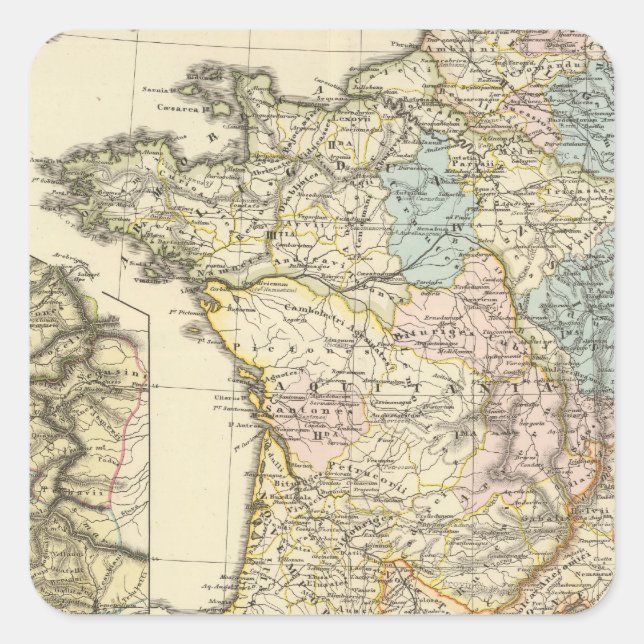 Gallia Square Sticker (Front)