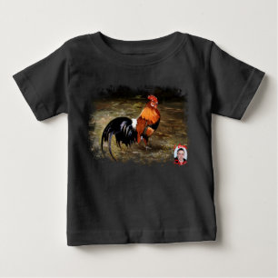 Gallic rooster//Rooster Baby T-Shirt