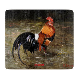 Gallic rooster//Rooster Cutting Board
