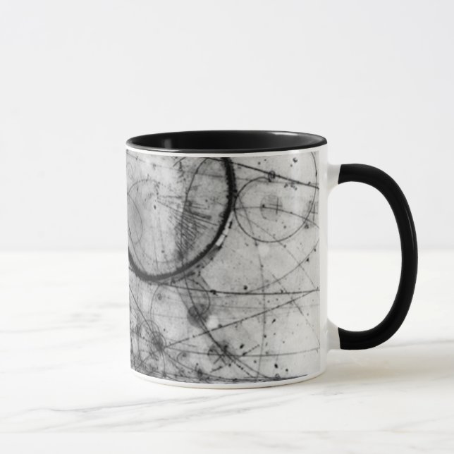 Gallifreyan Geometry Mug (Right)