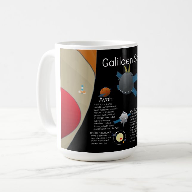 Gallilaen Sattelties science fiction cup (Front Left)