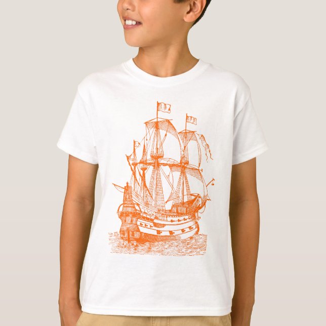 Gallion - Orange T-Shirt (Front)