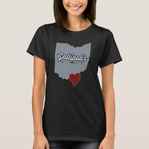 Gallipolis Ohio OH City State USA Cute Souvenir T-Shirt