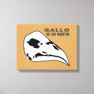 Gallo De Los Muertos Canvas Print