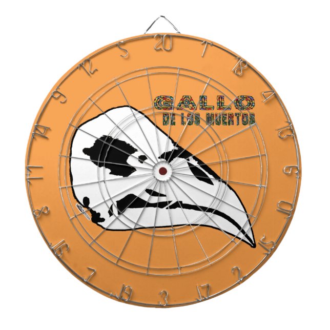 Gallo De Los Muertos Dartboard (Front)