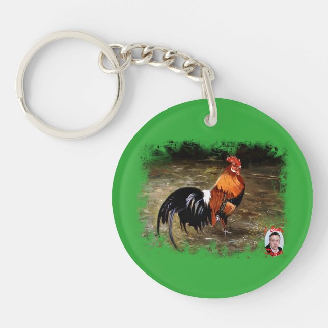 Gallo/Galo/Rooster Key Ring (Front)