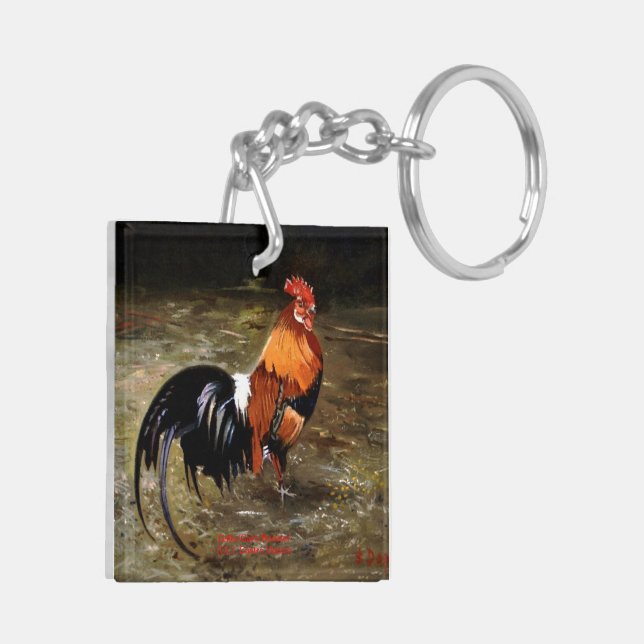 Gallo/Galo/Rooster Key Ring (Back Left)