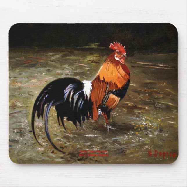 Gallo/Galo/Rooster Mouse Pad (Front)