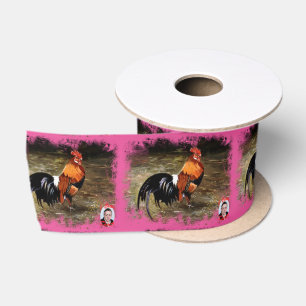 Gallo/Galo/Rooster Satin Ribbon