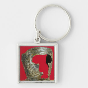 Gallo-Roman gladiator's mask Key Ring