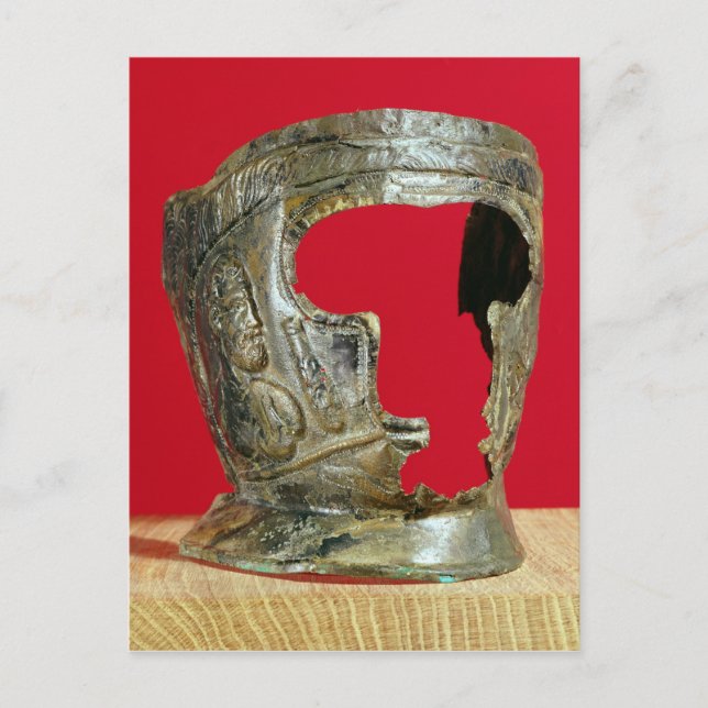 Gallo-Roman gladiator's mask Postcard (Front)