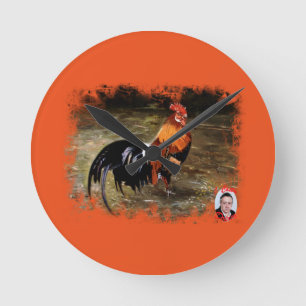 Gallo Round Clock