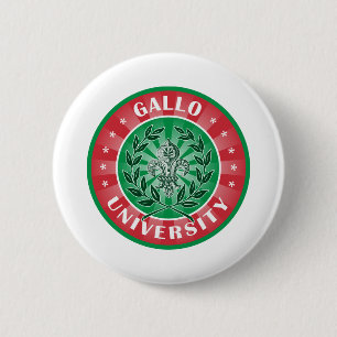Gallo University Italian 6 Cm Round Badge