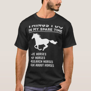 Gallop into Horse-tastic Fun: Embrace the Equine J T-Shirt