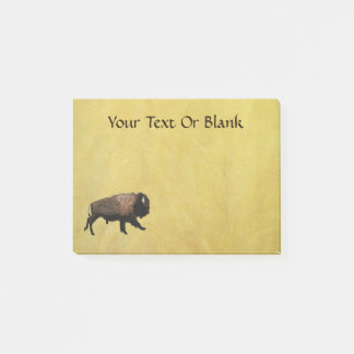 Galloping Bison Post-it Notes