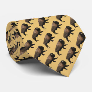 Galloping Bison Tie