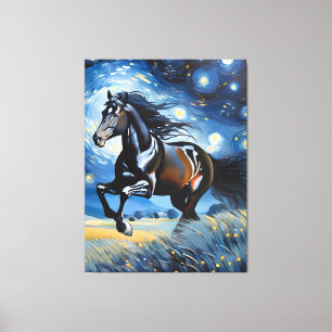 Galloping Horse Canvas Print