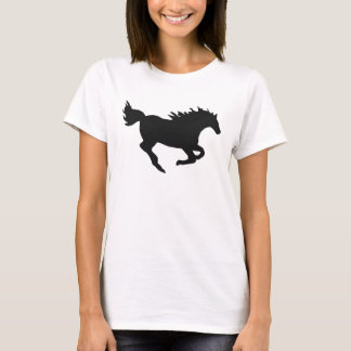 Galloping Horse Silhouette T-Shirt