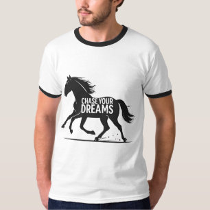 Galloping Horse Silhouette T-Shirt