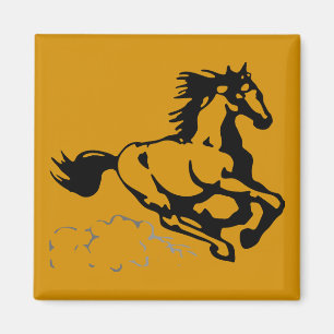Galloping Horse Wild and Free Magnet