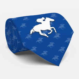 Galloping Horseman   Sports Gifts Tie