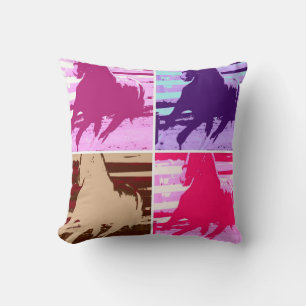 Galloping Horses Cushion