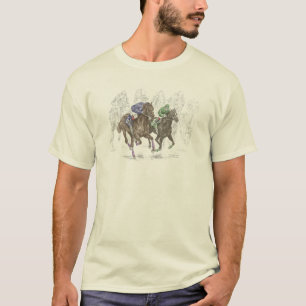 Galloping Race Horses T-Shirt