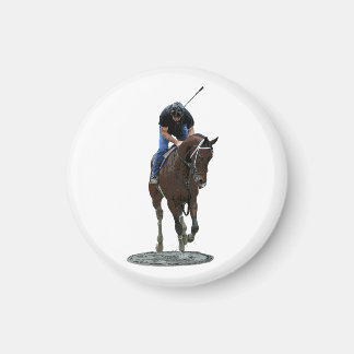 Galloping Thoroughbred Horse Solid Magnet